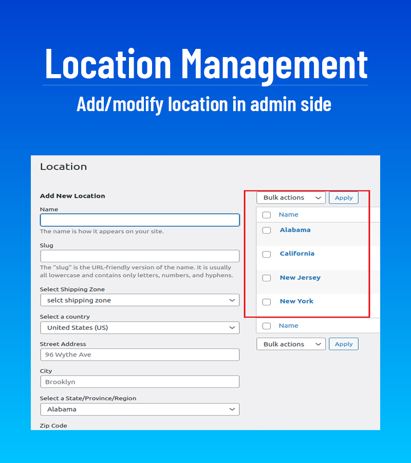 Woocommerce Multi Locations Management Solution - 5