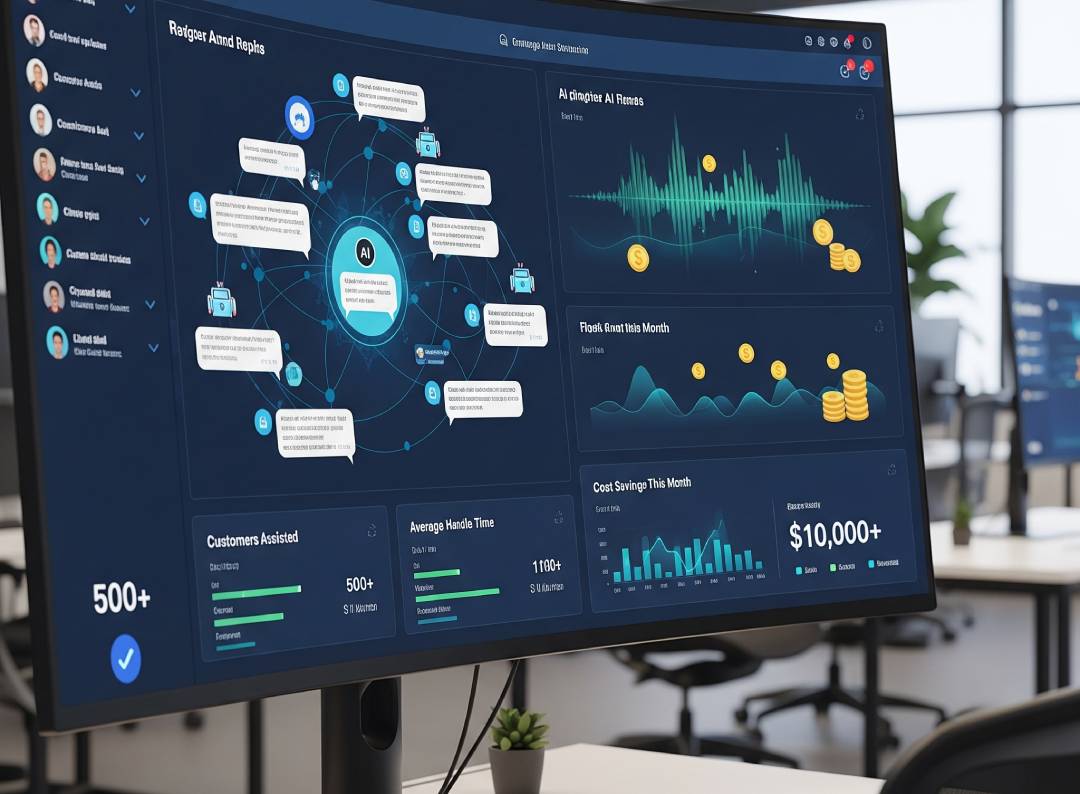 AI voice bot for call center
